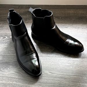 Men's Boots Chelsea Boots Classic British Daily Outdoor PU